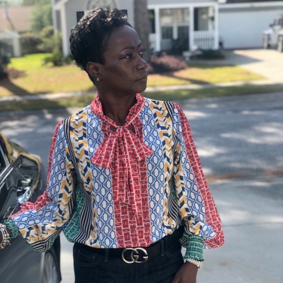 Pattern Blouse - Picture 3 of 4